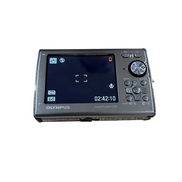 Olympus Stylus 1030SW Waterproof Digital Camera + Charger + Case, Tested Working - Picture 8 of 9